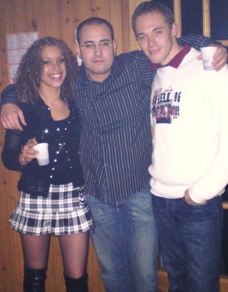 Gladys ,Moi & Julien.