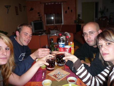 Julien,Moi,Clarisse & Pauline .