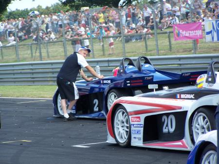 Jojo avec Julien au d�part